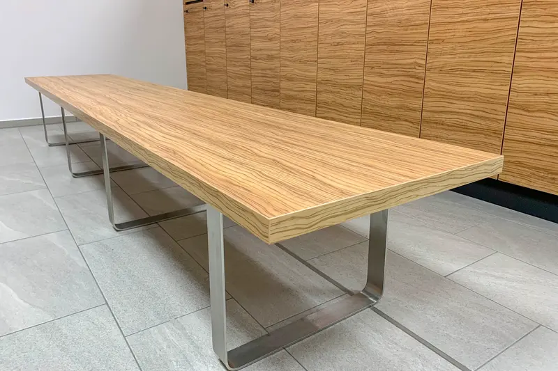 Bench for changing rooms